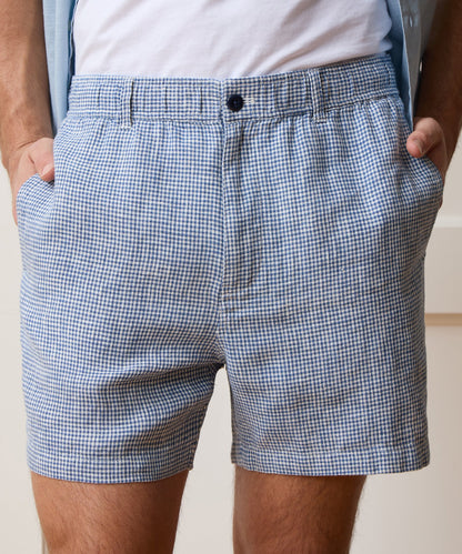 Todd Snyder 5" Linen Beachcomber Short - Navy