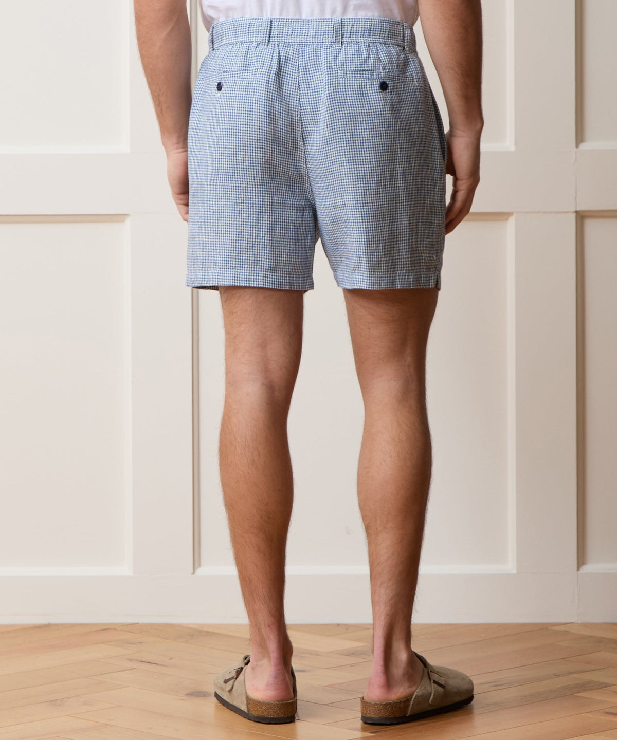 Todd Snyder 5" Linen Beachcomber Short - Navy
