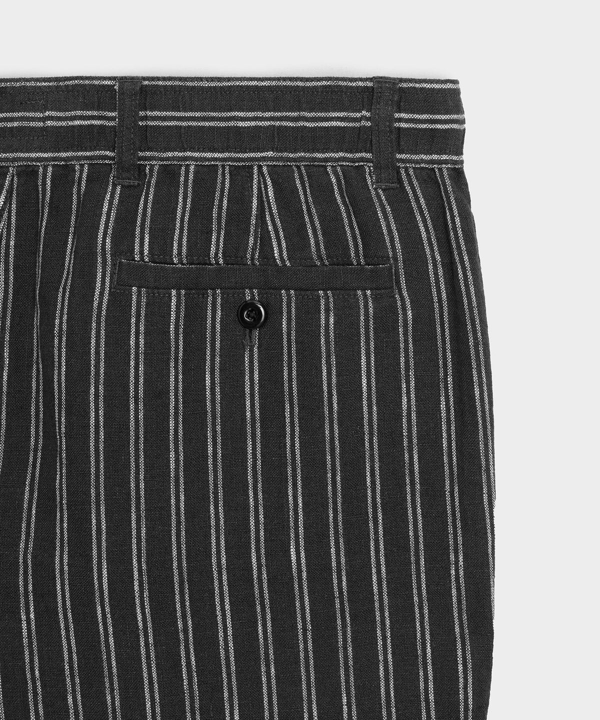 Todd Snyder 5" Linen Beachcomber Short - Black