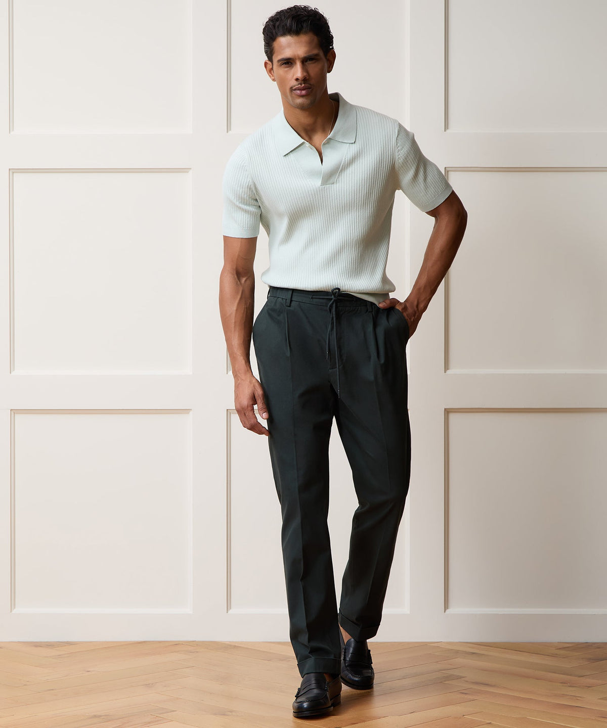 Todd Snyder Italian Cotton Modern Chino - Deep Sea
