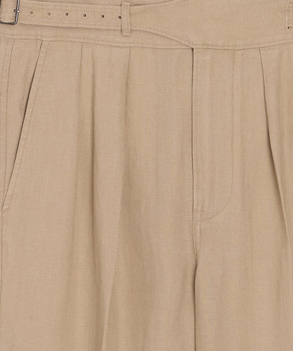 Todd Snyder Linen Gurkha Trouser - Beige