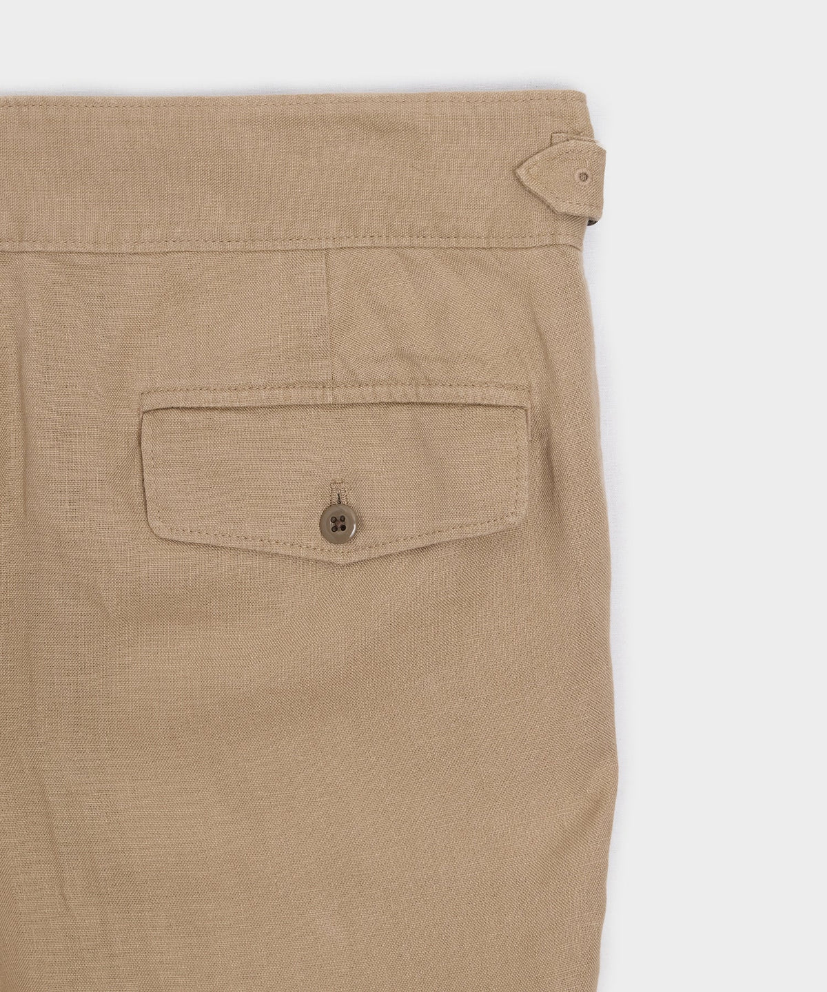 Todd Snyder Linen Gurkha Trouser - Beige