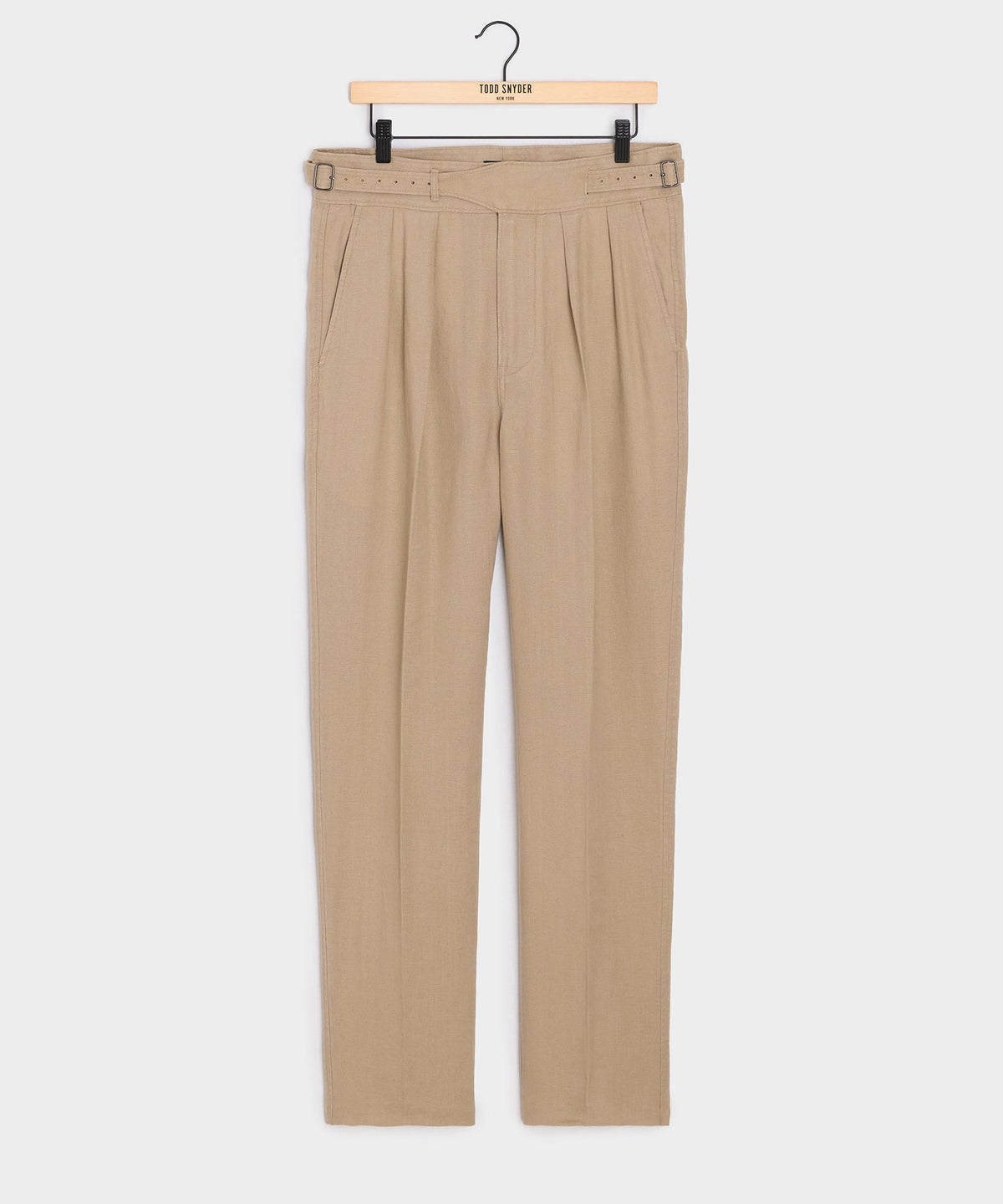 Todd Snyder Linen Gurkha Trouser - Beige