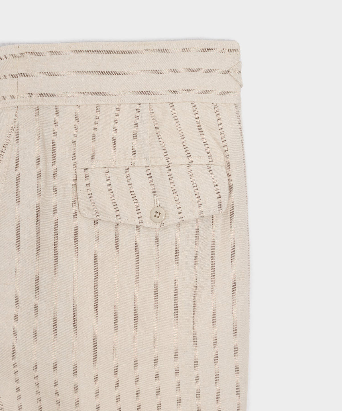 Todd Snyder Linen Gurkha Trouser - Cream