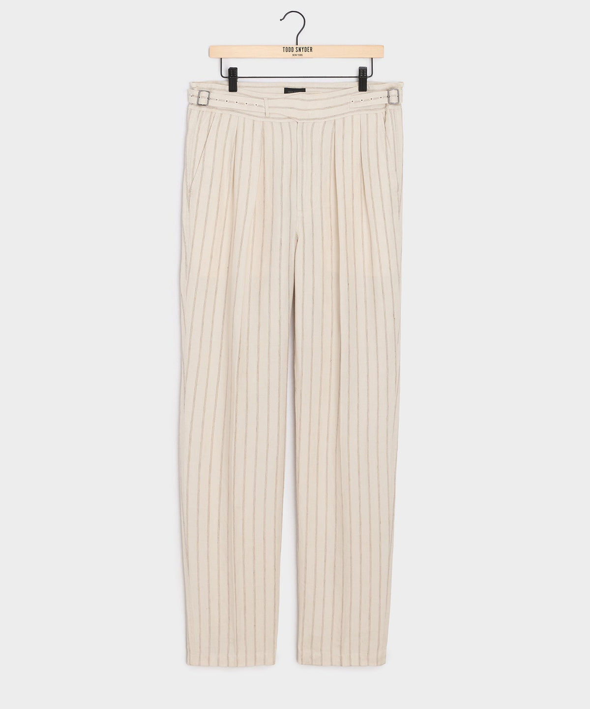 Todd Snyder Linen Gurkha Trouser - Cream