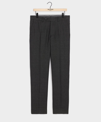 Todd Snyder Italian Cotton-Linen Sutton Trouser - Charcoal