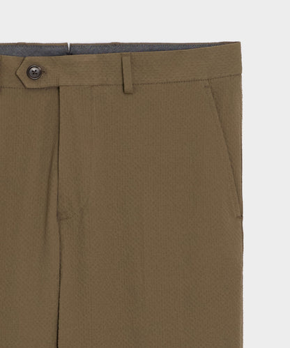 Todd Snyder Italian Seersucker Sutton Trouser - Tan