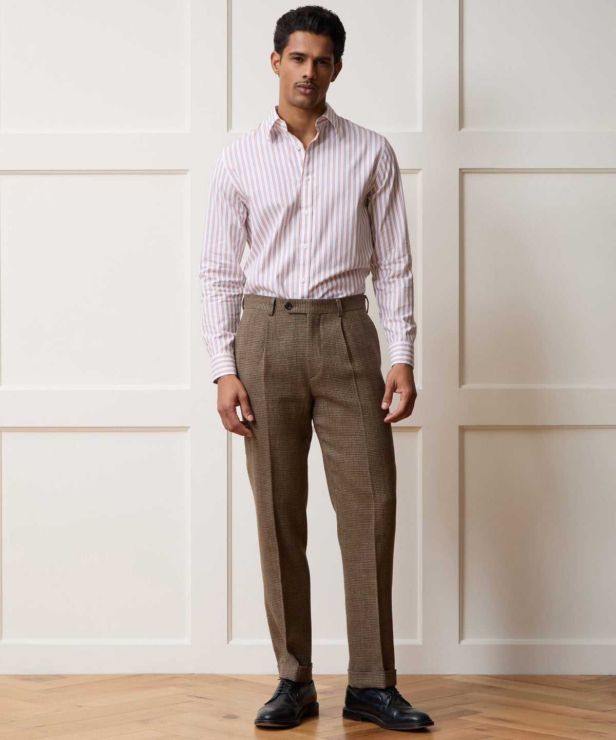 Todd Snyder Pinpoint Oxford Sport Shirt - White