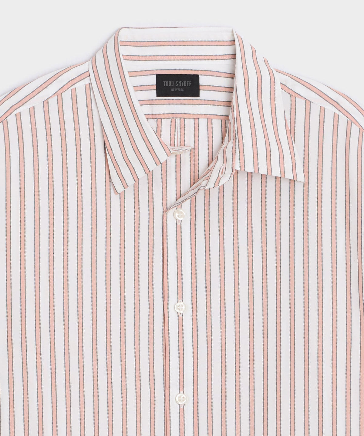 Todd Snyder Pinpoint Oxford Sport Shirt - White