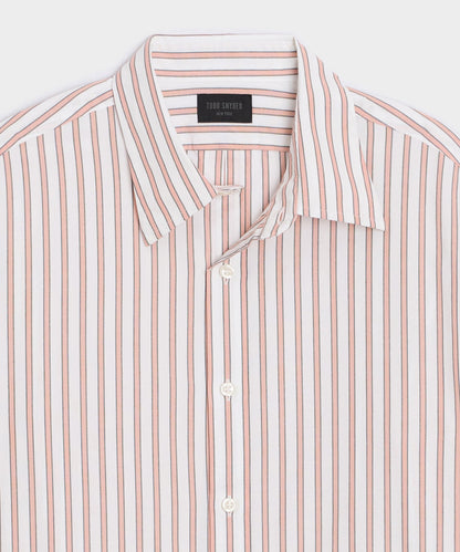 Todd Snyder Pinpoint Oxford Sport Shirt - White
