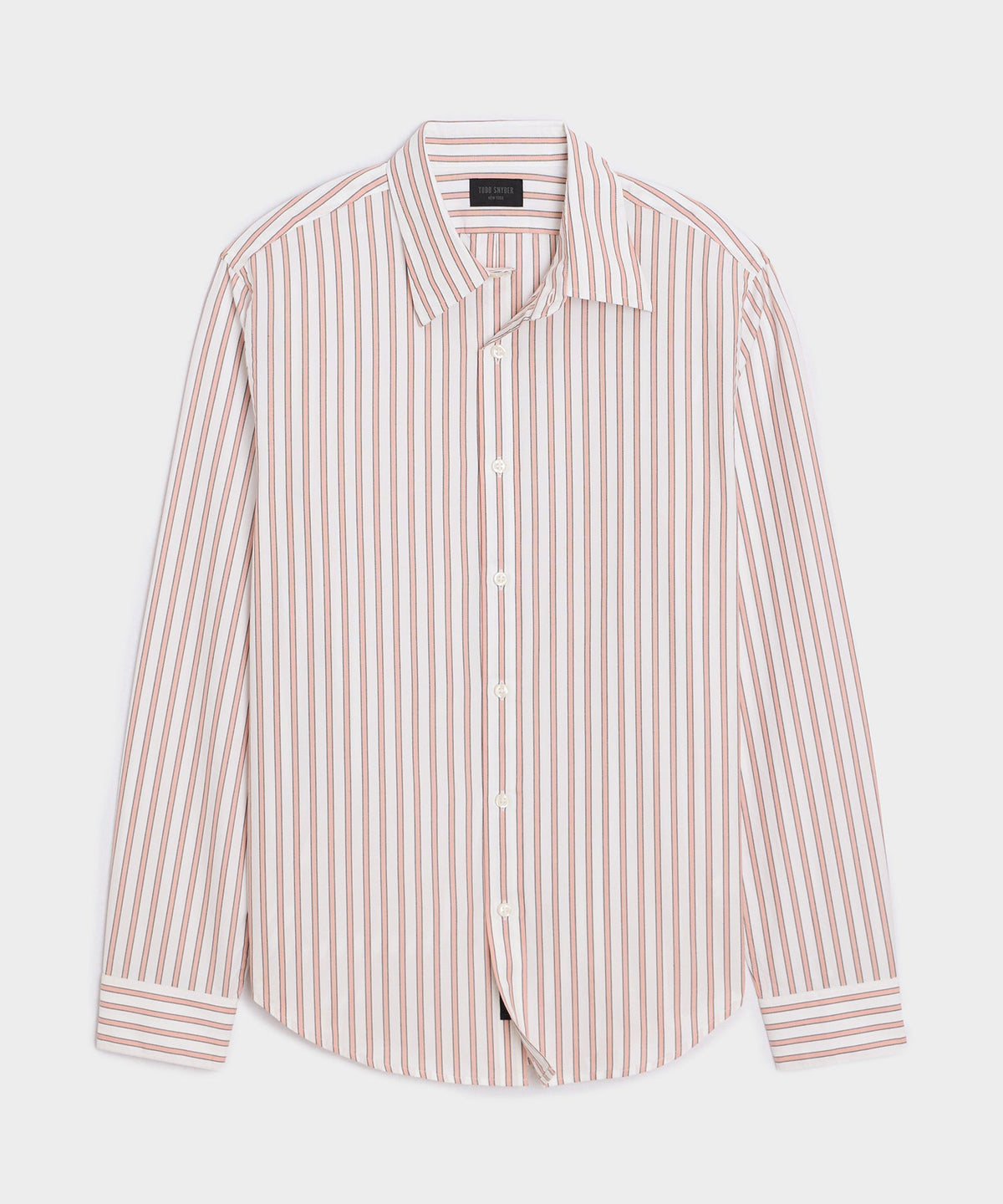 Todd Snyder Pinpoint Oxford Sport Shirt - White