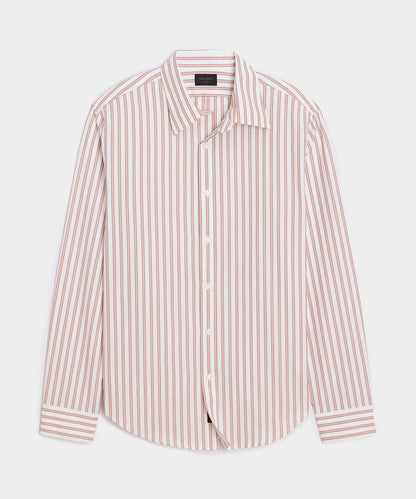 Todd Snyder Pinpoint Oxford Sport Shirt - White