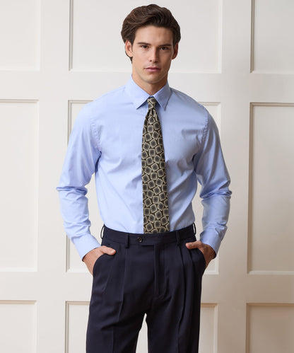 Todd Snyder Italian Silk Medallion Tie - Olive