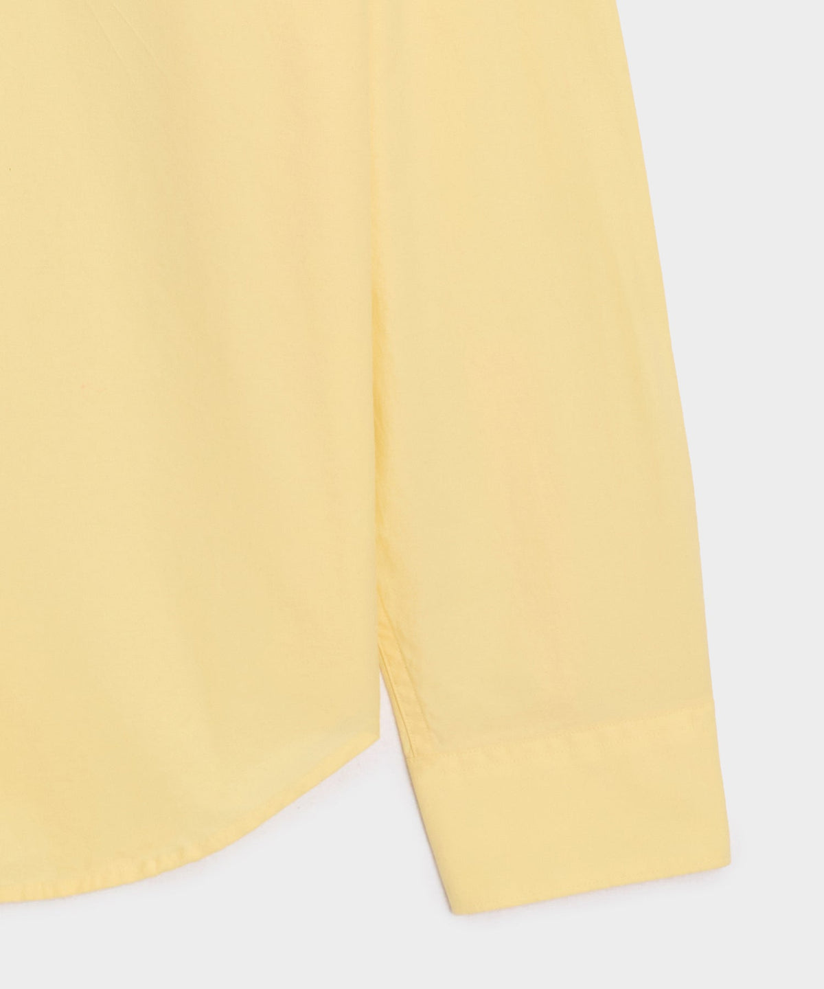 Todd Snyder Pinpoint Oxford Sport Shirt - Yellow