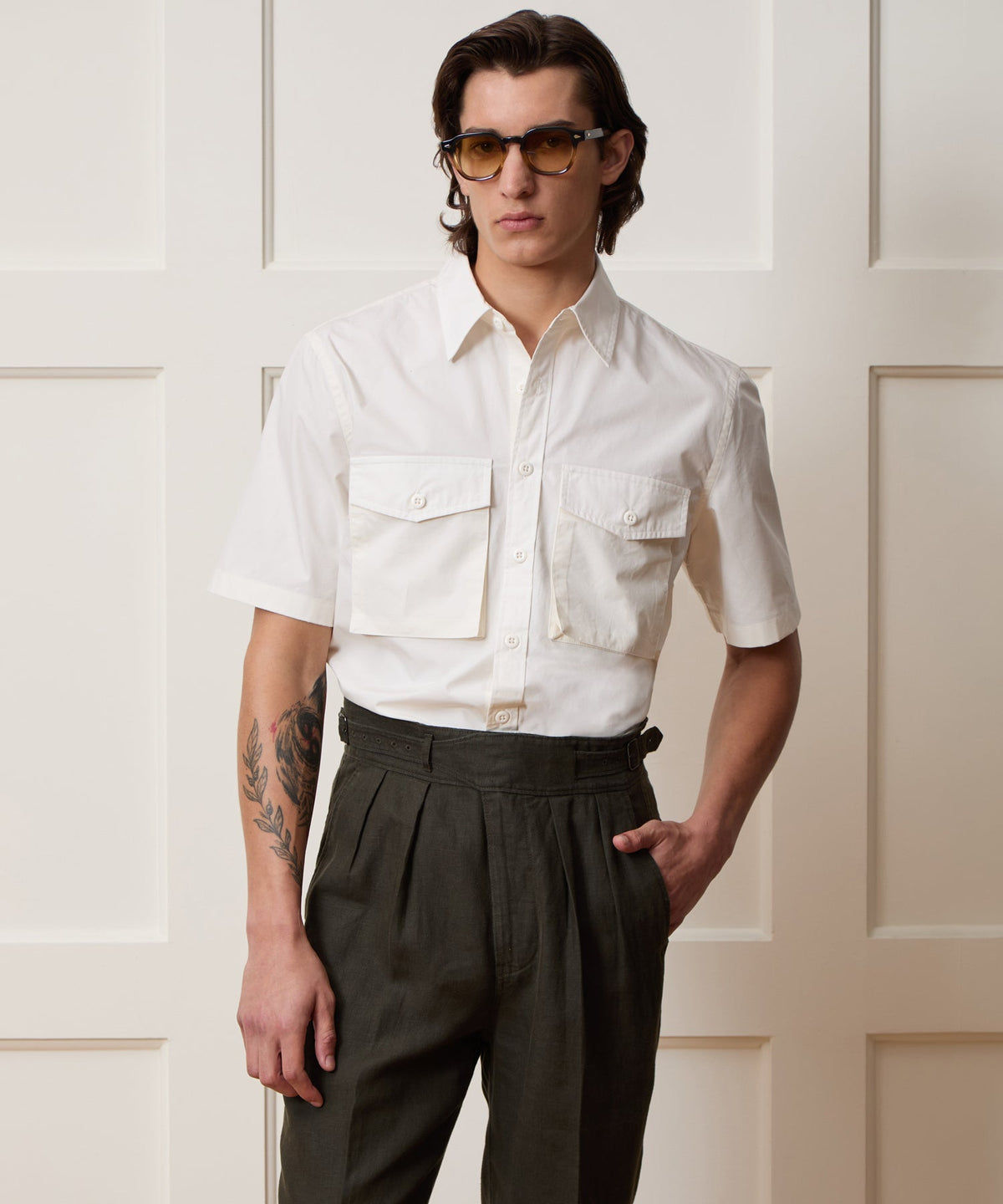 Todd Snyder Angler Shirt - Ivory