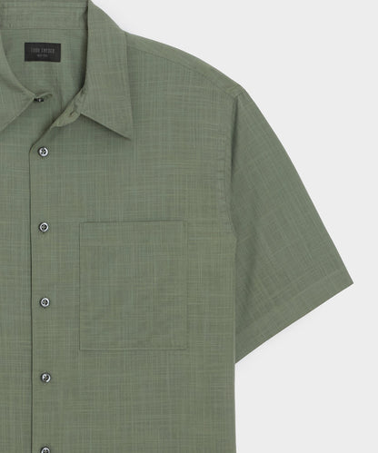 Todd Snyder Easy Cut Summerweight Shirt - Dusty Fern