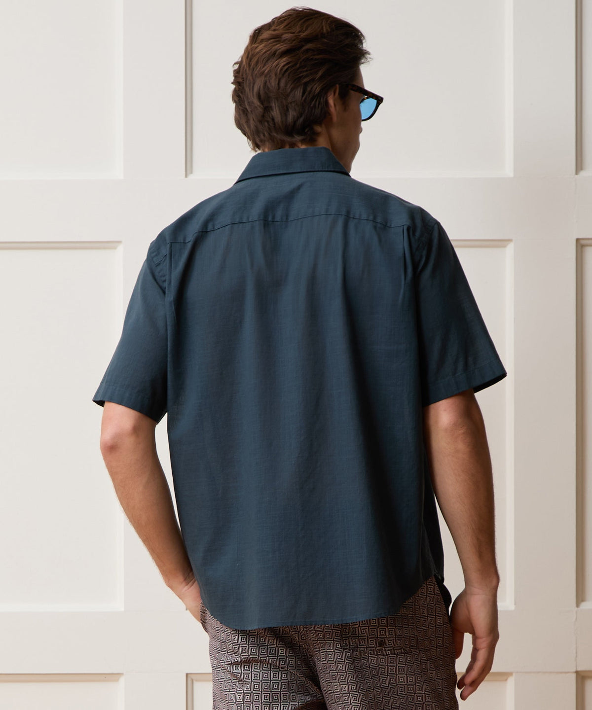 Todd Snyder Easy Cut Summerweight Shirt - Poseidon