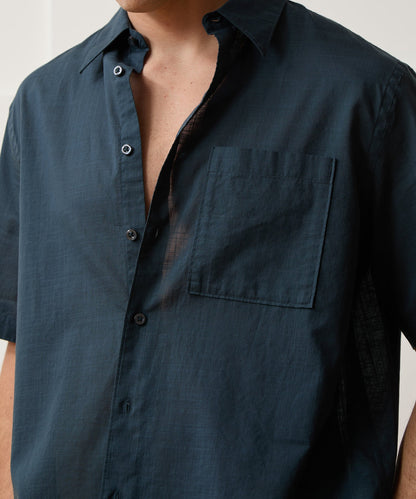 Todd Snyder Easy Cut Summerweight Shirt - Poseidon
