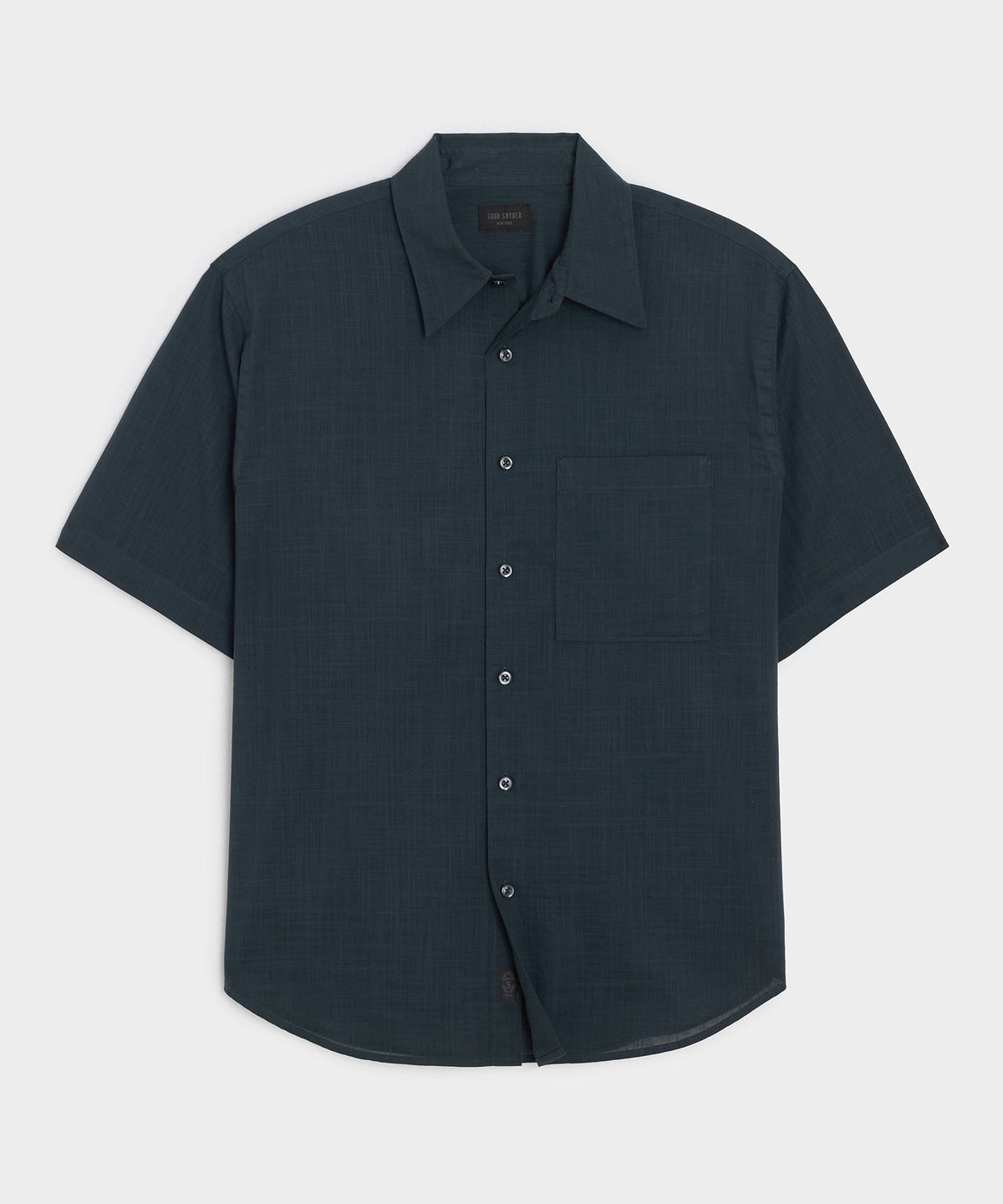 Todd Snyder Easy Cut Summerweight Shirt - Poseidon