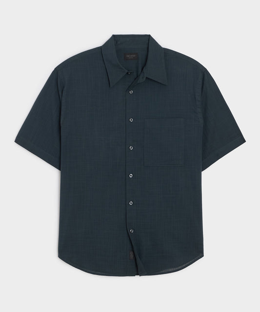 Todd Snyder Easy Cut Summerweight Shirt - Poseidon