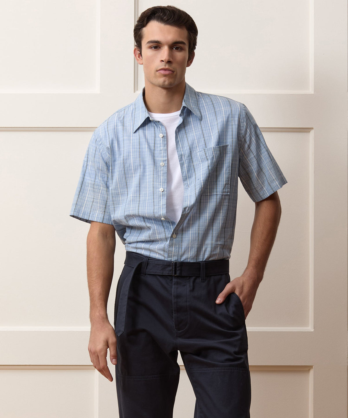 Todd Snyder Easy Cut Summerweight Shirt - Blue