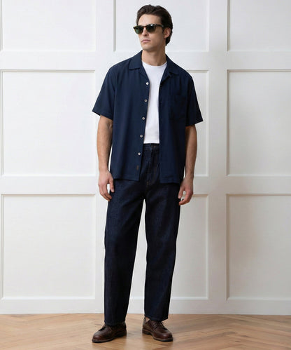 Todd Snyder Capri Shirt - Navy