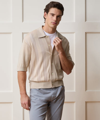 Todd Snyder Miles Sweater Polo - Baja Dunes