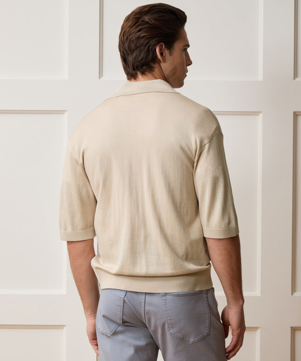 Todd Snyder Miles Sweater Polo - Baja Dunes