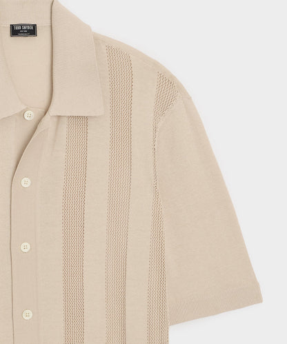 Todd Snyder Miles Sweater Polo - Baja Dunes