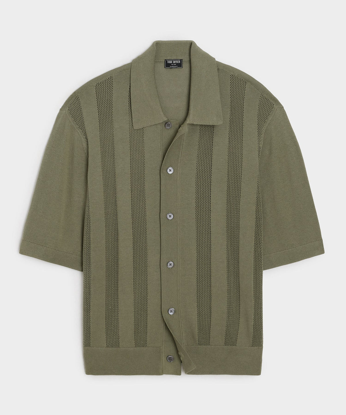Todd Snyder Miles Sweater Polo - Oakmoss