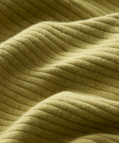 Todd Snyder Cotton-Cashmere Sweater Polo - Green Leaf