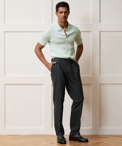 Todd Snyder Cotton-Cashmere Sweater Polo - Mint