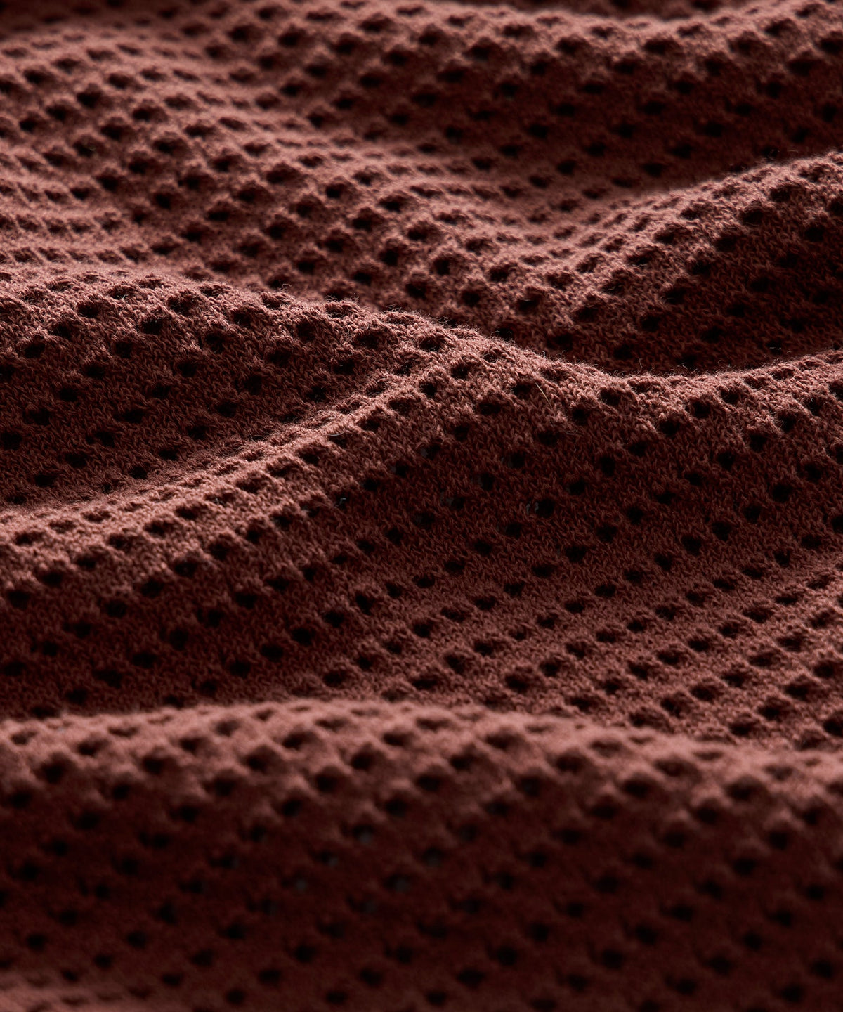 Todd Snyder Luxe Mesh Tank - Chocolate Cherry