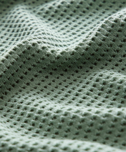 Todd Snyder Luxe Mesh Tank - Faded Jade