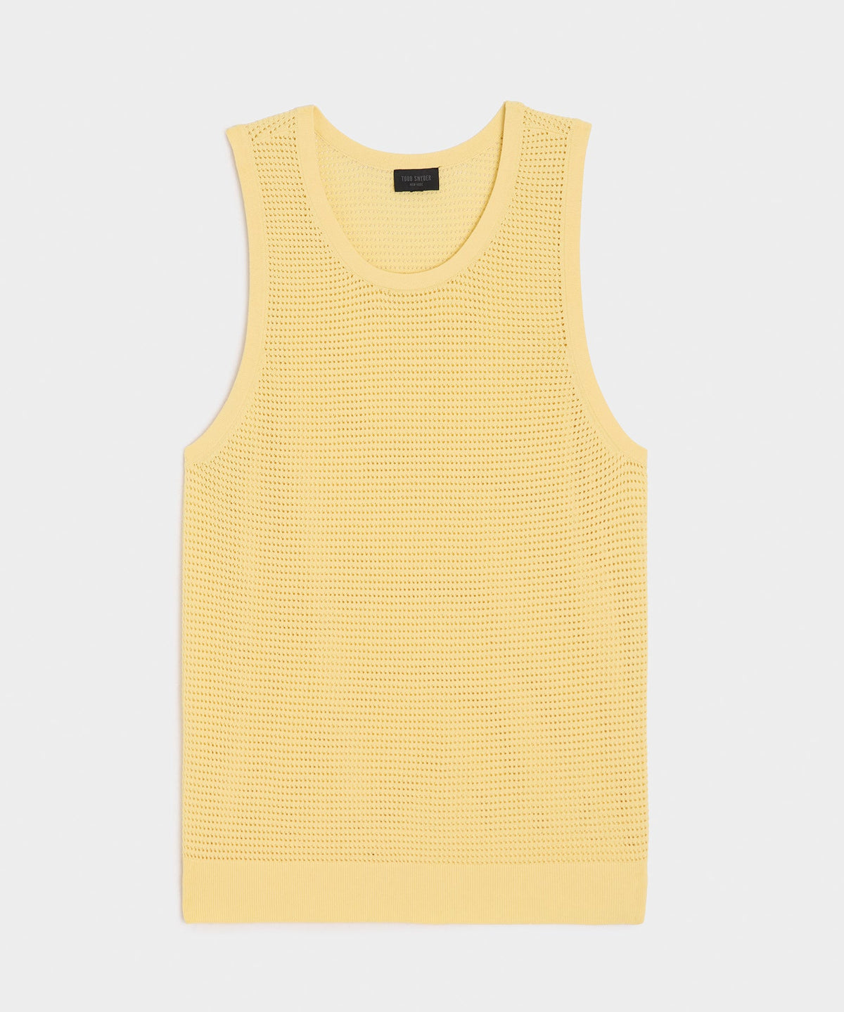 Todd Snyder Luxe Mesh Tank - Sun Soaked