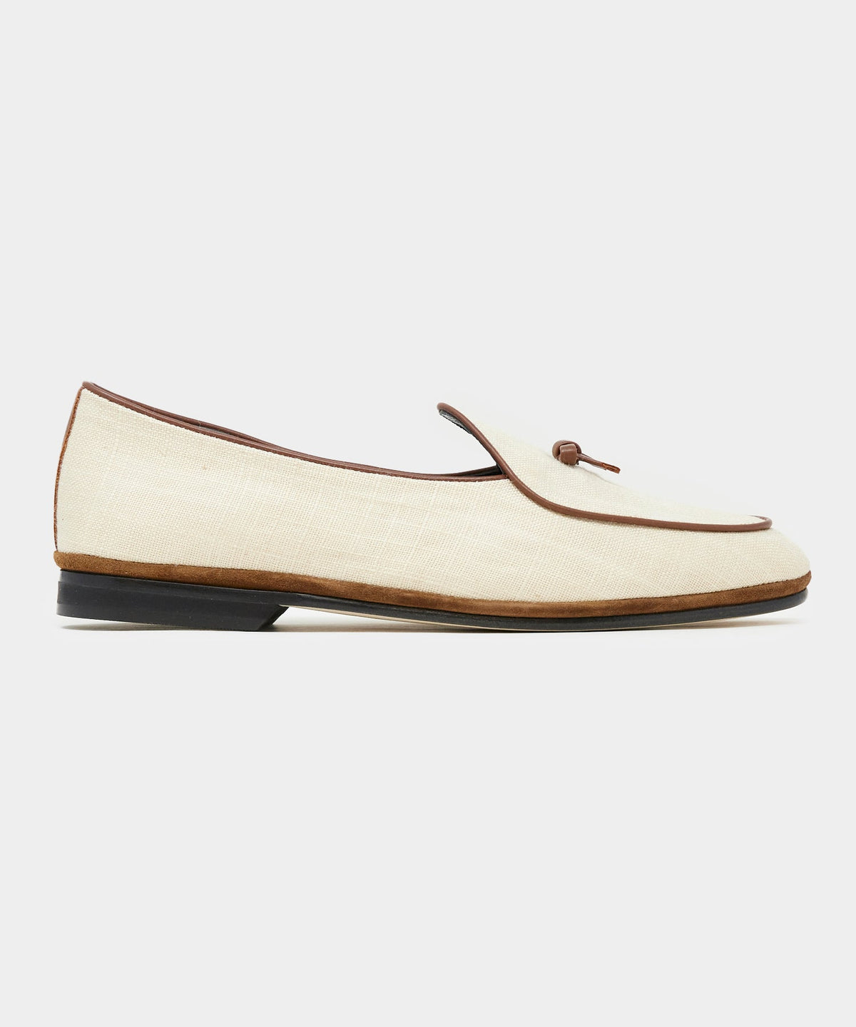 Todd Snyder Todd Snyder x Rubinacci Linen Marphy Loafer - Beige