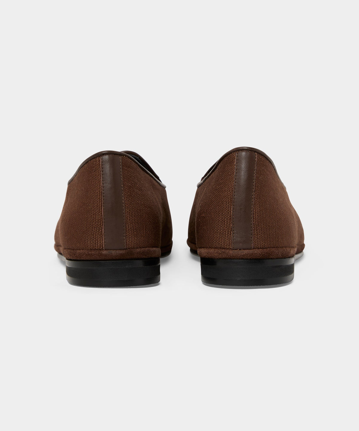 Todd Snyder Rubinacci Marphy Woven Linen Tassel Loafer - Tobacco