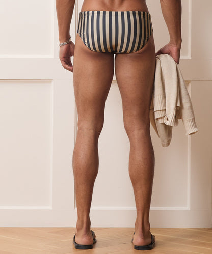 Todd Snyder Mykonos Swim Brief - Khaki