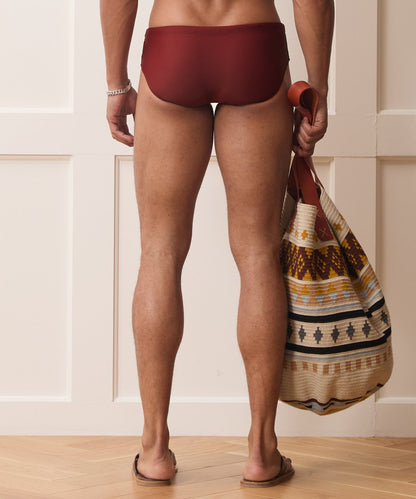 Todd Snyder Mykonos Swim Brief - Red