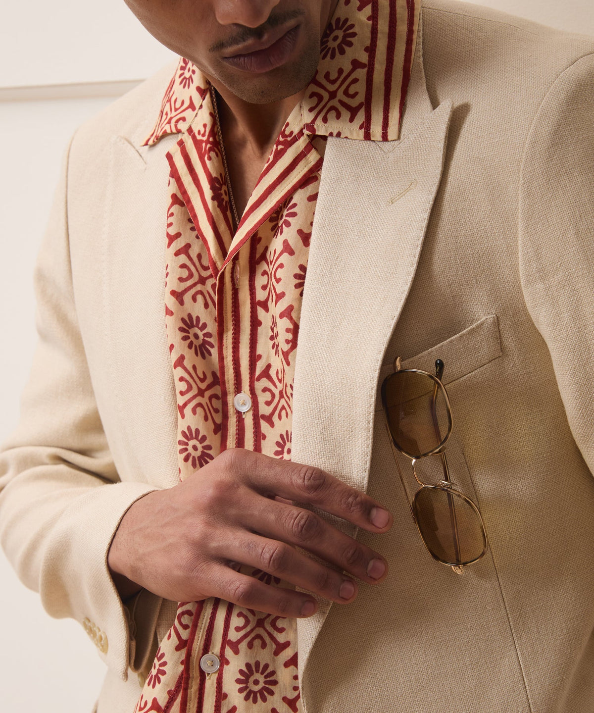 Todd Snyder Italian Linen-Cotton Madison Jacket - Birch