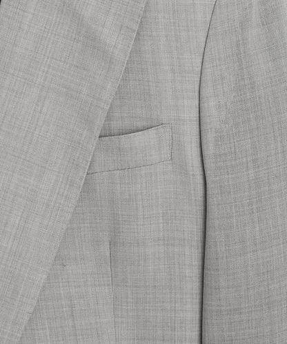 Todd Snyder Italian Wool Double-Breasted Hollywood Jacket - Light Grey