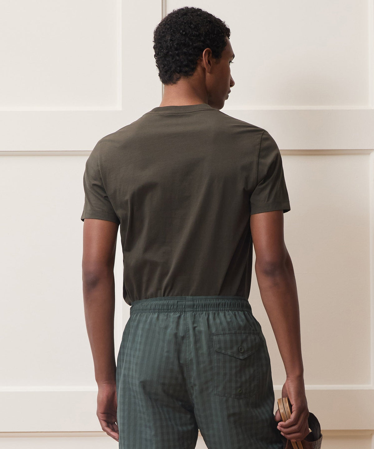 Todd Snyder Premium Jersey Tee - Snyder Olive