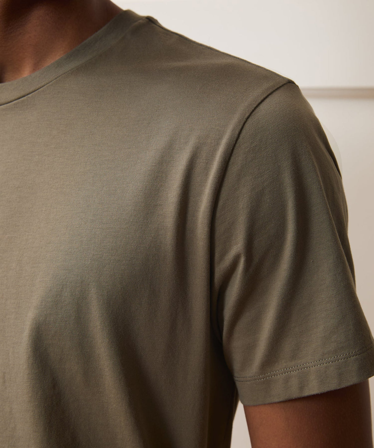 Todd Snyder Premium Jersey Tee - Fogstone