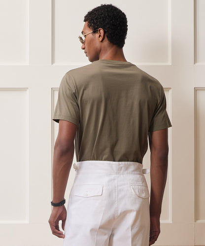 Todd Snyder Premium Jersey Tee - Fogstone