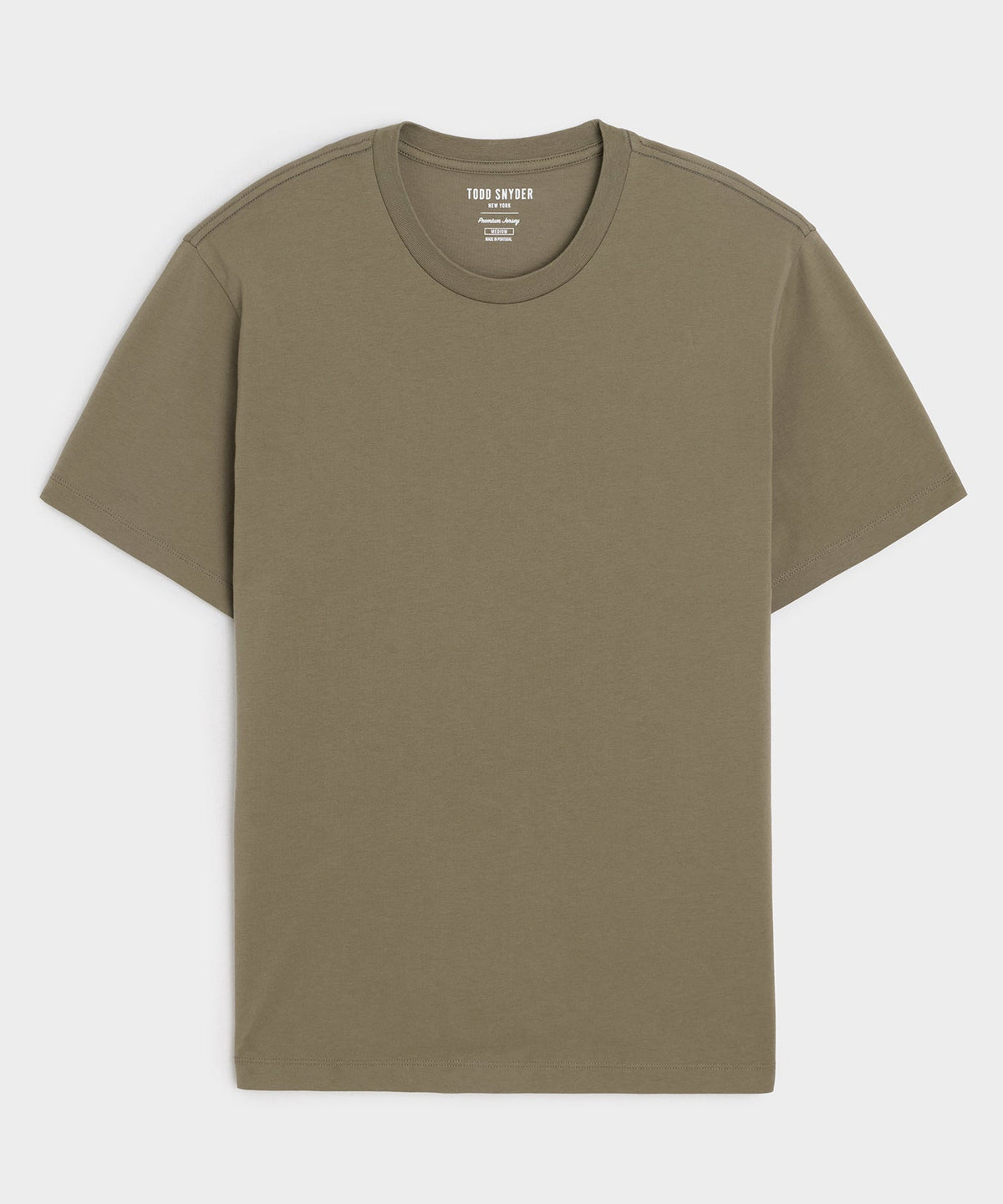 Todd Snyder Premium Jersey Tee - Fogstone