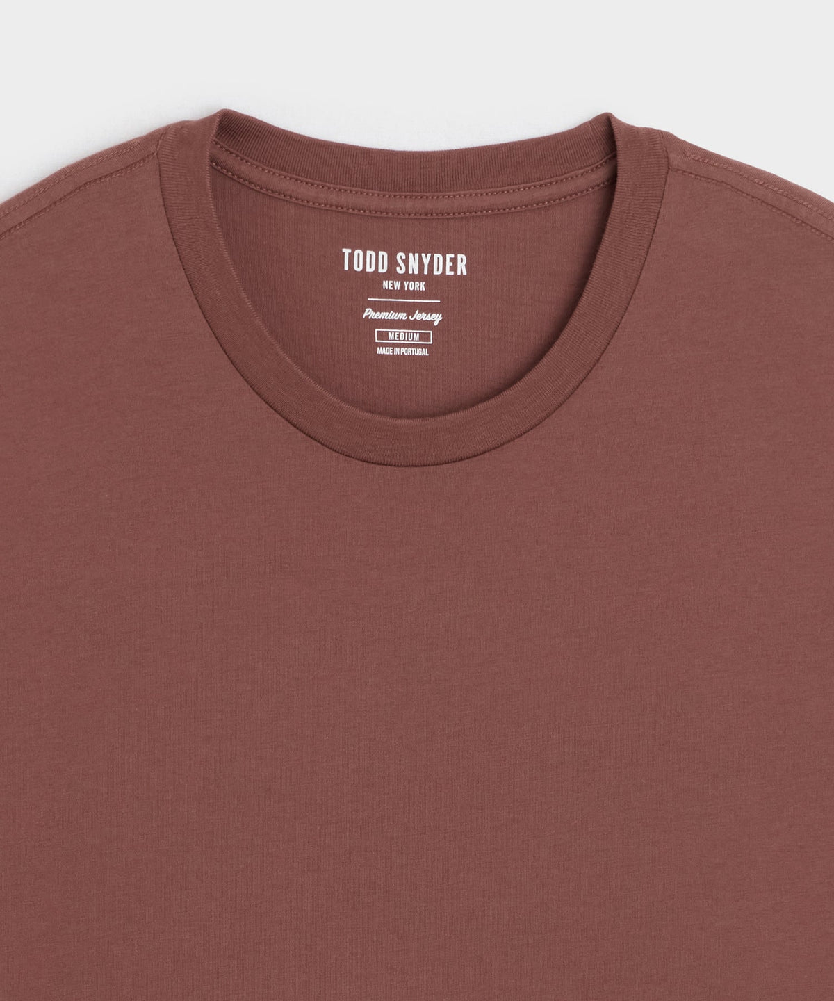 Todd Snyder Premium Jersey Tee - Foundry Red