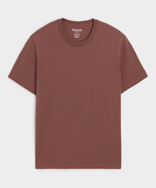 Todd Snyder Premium Jersey Tee - Foundry Red