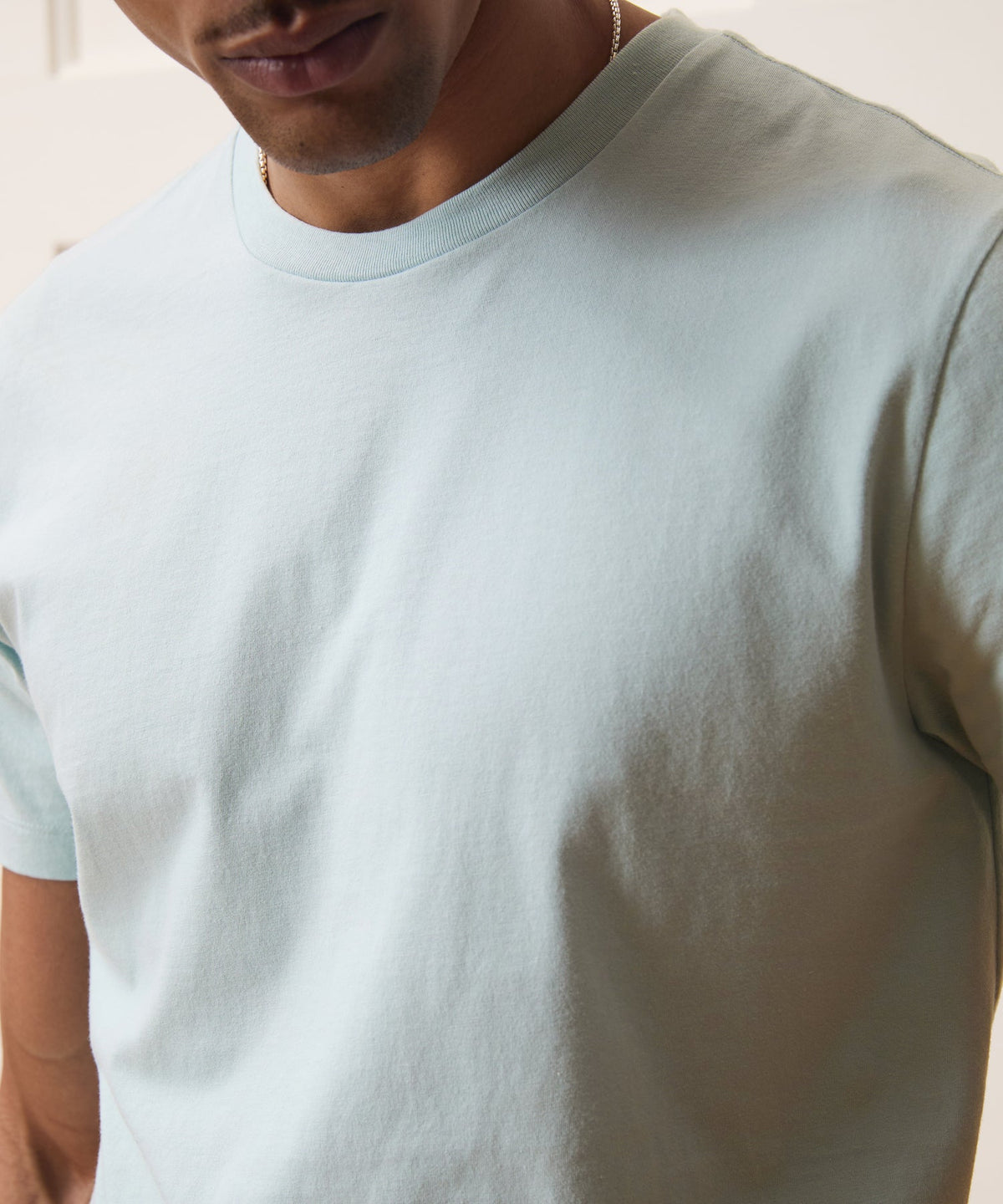 Todd Snyder Premium Jersey Tee - River Mist