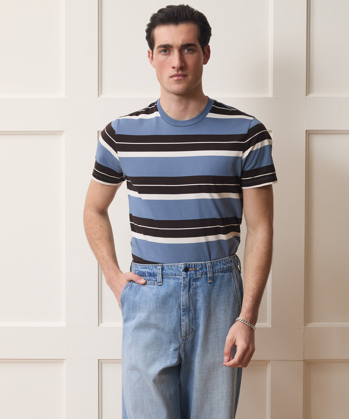 Todd Snyder Premium Jersey Tee - Deep Springs