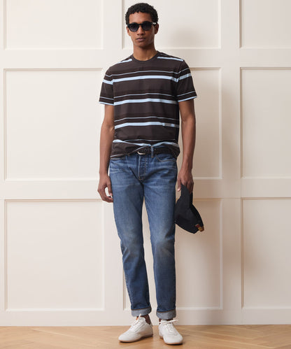 Todd Snyder Premium Jersey Tee - Espresso Bean